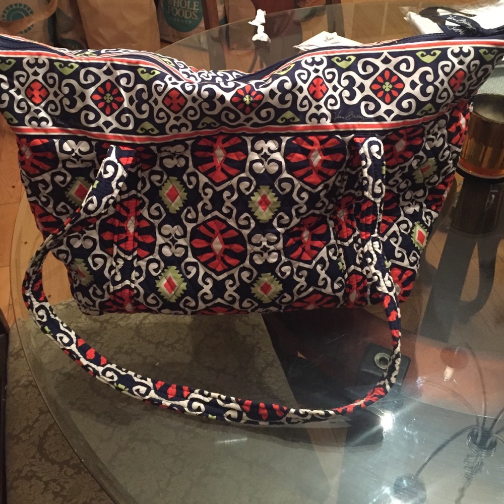 Vera Bradley Miller Bag in Sun Valley Print