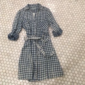 Button up casual fun dress- never worn