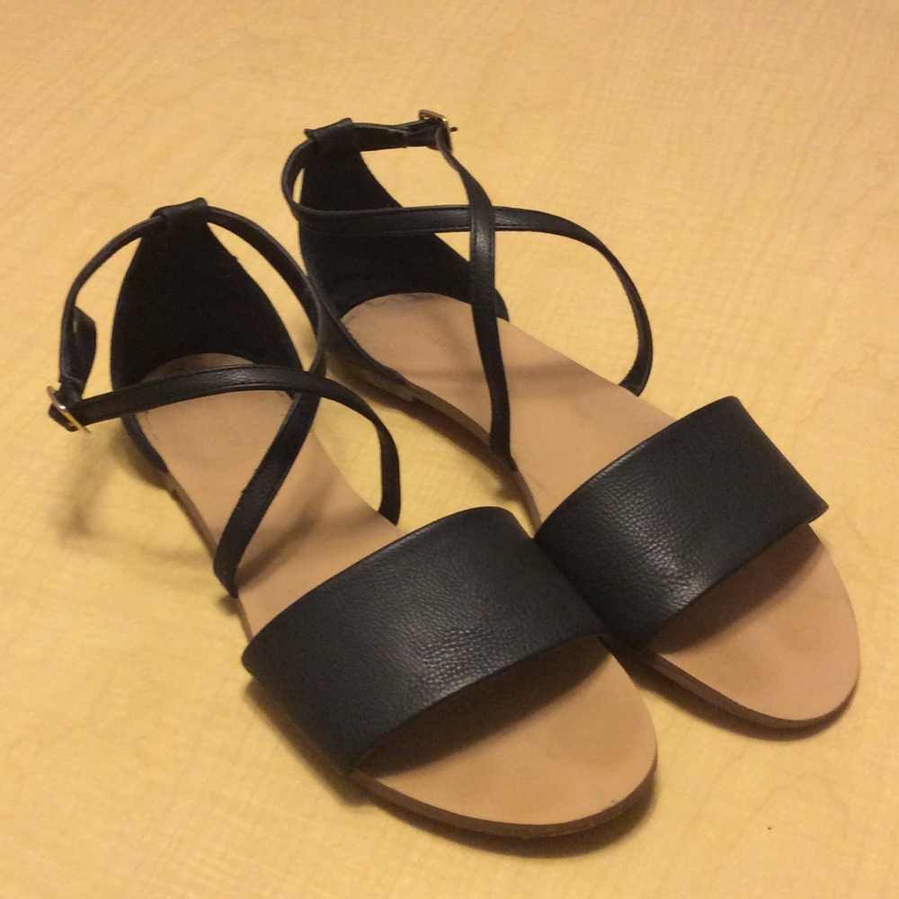 Black sandals