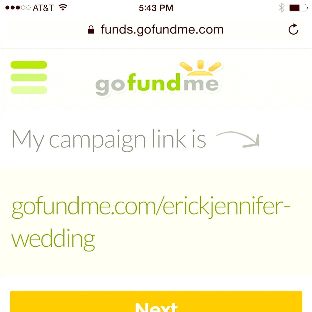 Please purchase from my closet or go to myfundme