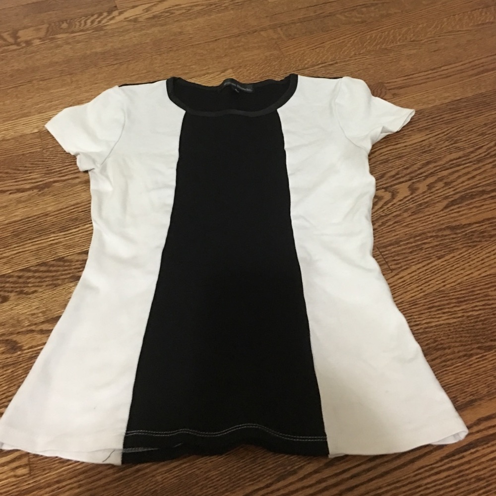 Cute top size small sheer back