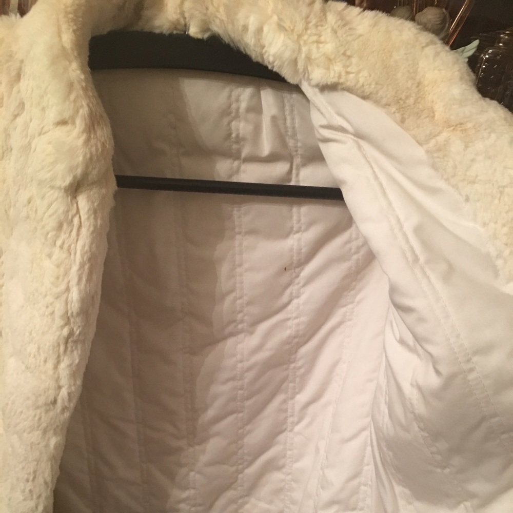 Vintage Shaved Rabbit Fur Jacket - Picture 3 of 4