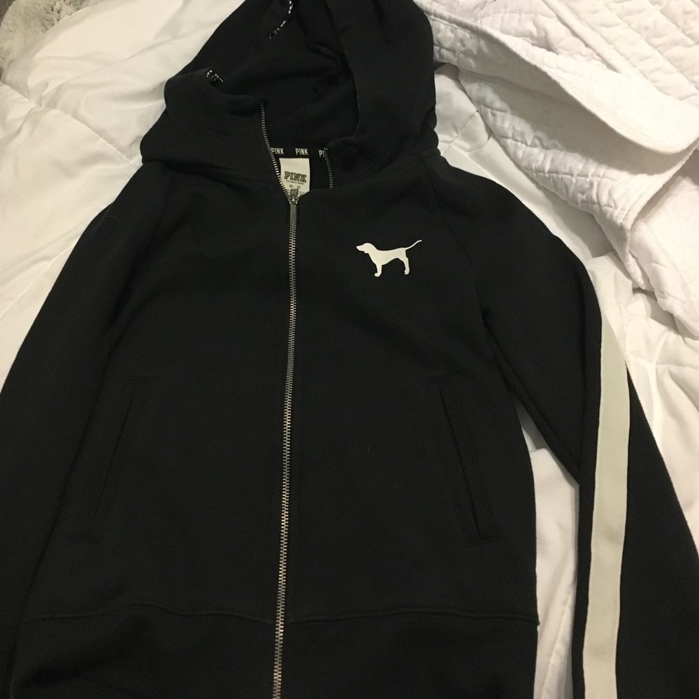 Victoria's secret pink zip up hoodie