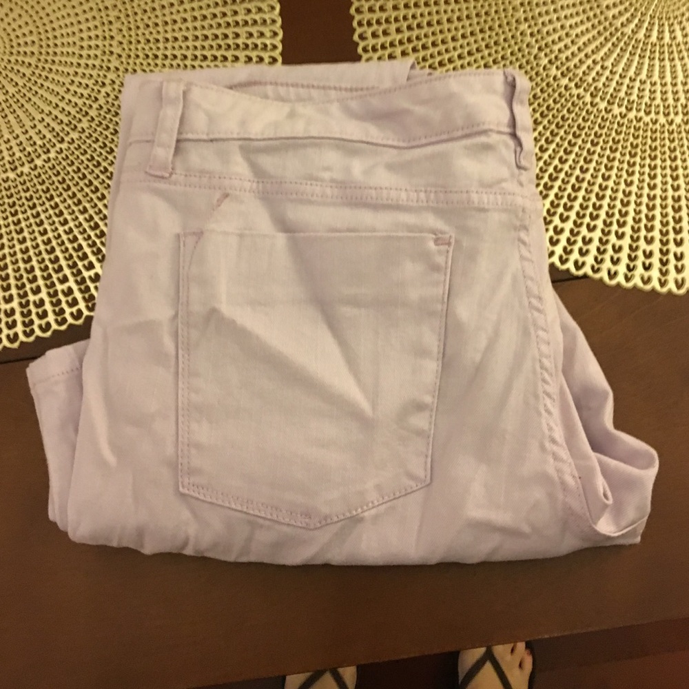 Light purple skinny jeans from target