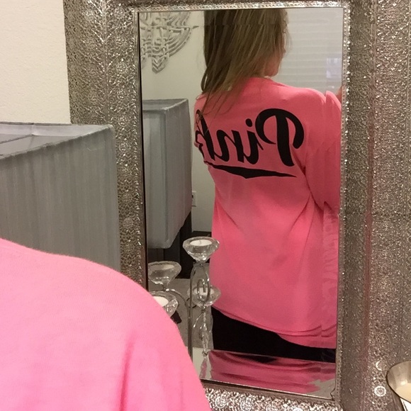 Long sleeve Pink tee - Picture 4 of 4
