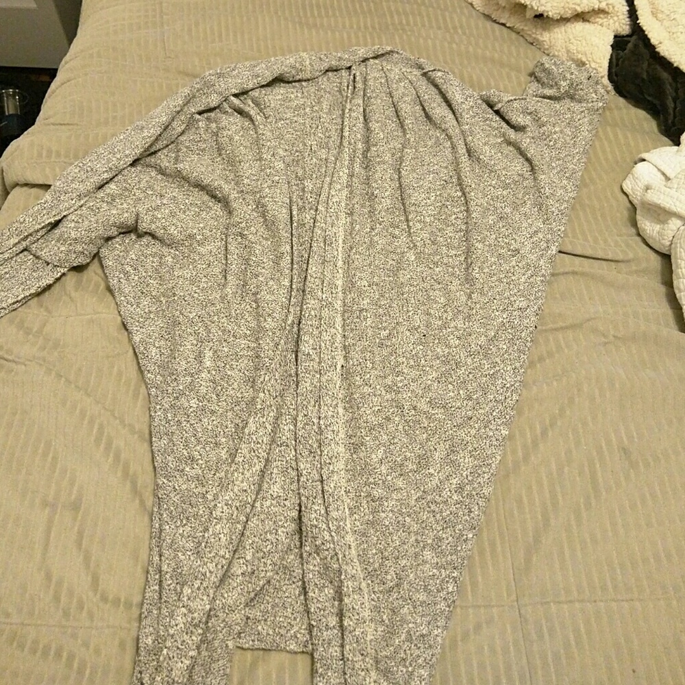 Gray long cardigan from american apperal