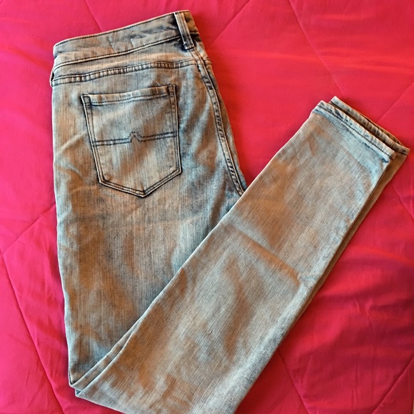 Acid Wash Arizona Jean Jeggings - Picture 1 of 3