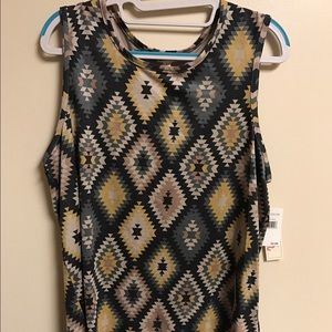 Tribal Print tank top