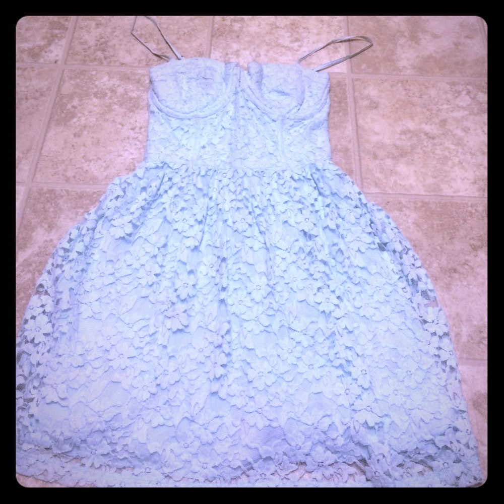 Floral sundress, Lacey.