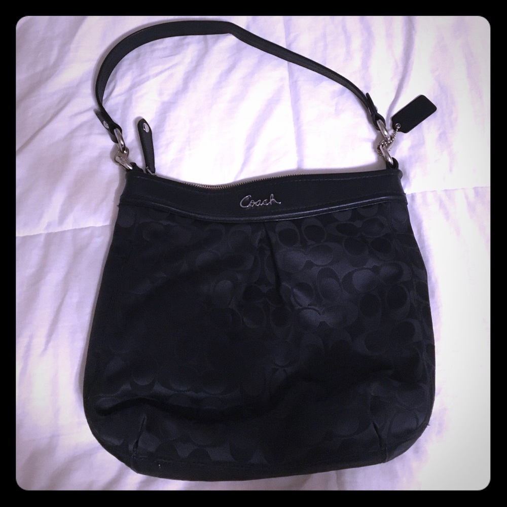 Authentic Black Coach Purse