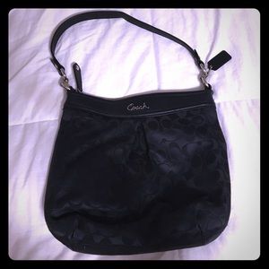Authentic Black Coach Purse