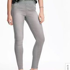 Gray jeggings