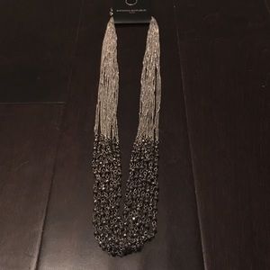Long Silver Necklace
