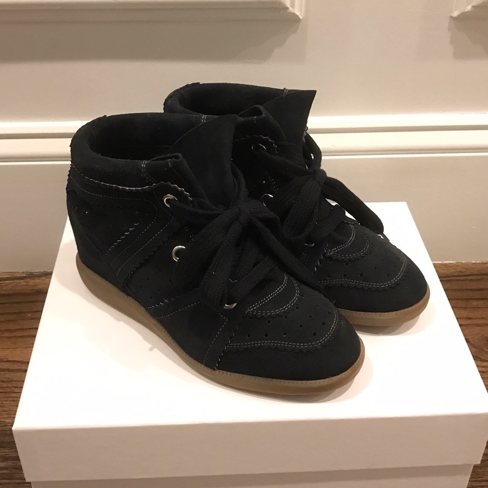 ⛔️Sold⛔️Isabel Marant Bobby Sneakers Navy