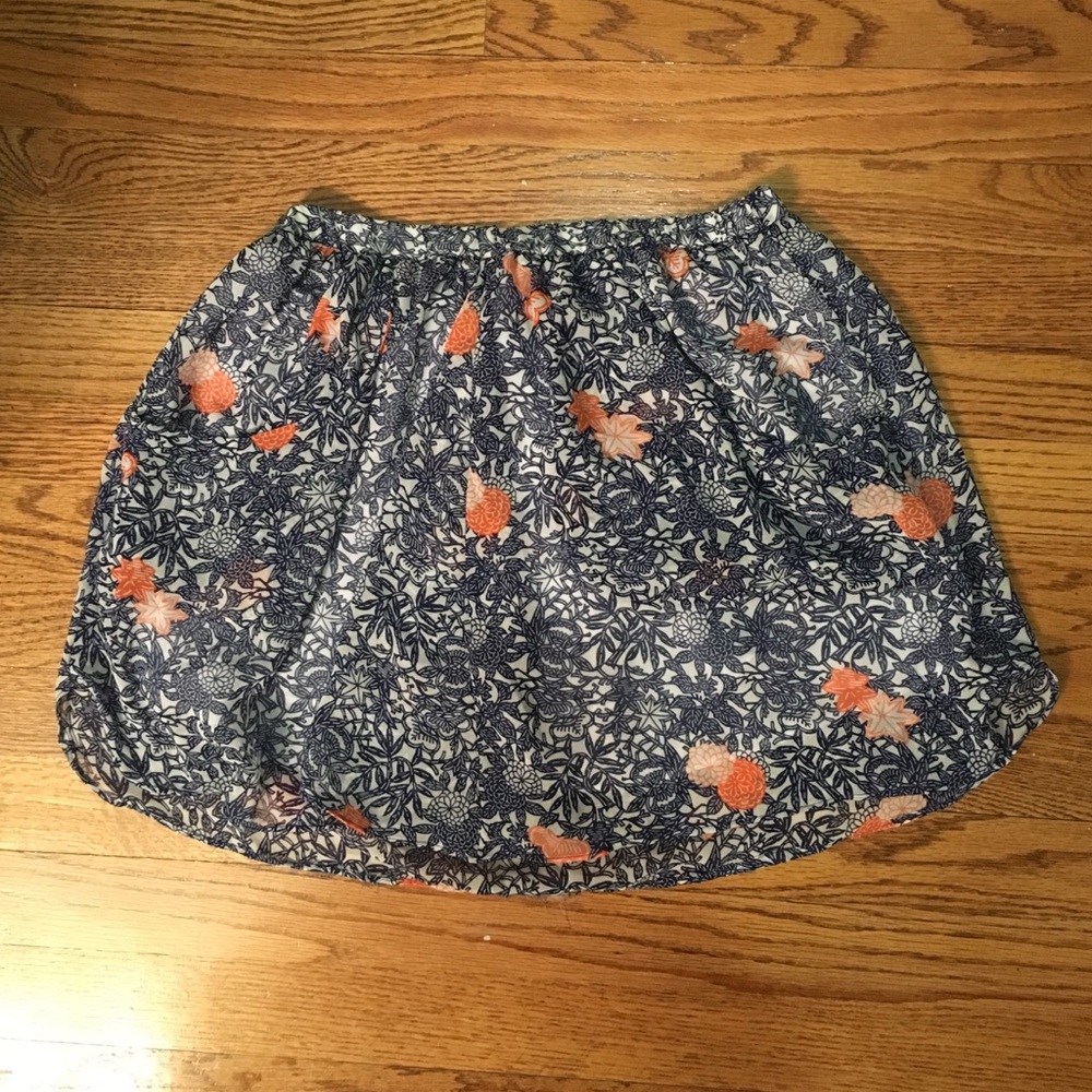 Floral Zara skirt with pockets