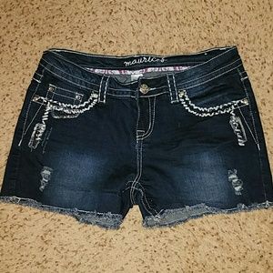 Women's denim jeans shorts size 9/10