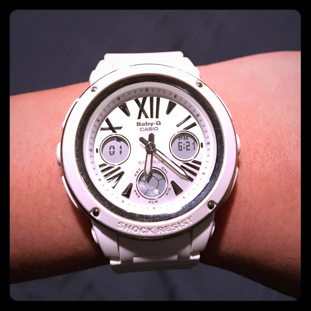 Women's White Baby-G Watch