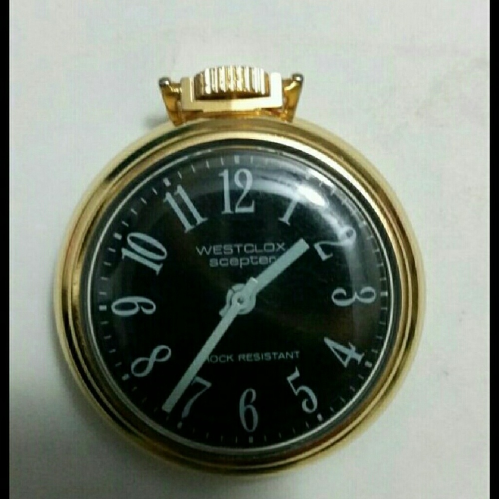 Vintage rare Westclox pocket watch 1950's