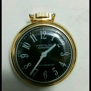 Vintage rare Westclox pocket watch 1950's