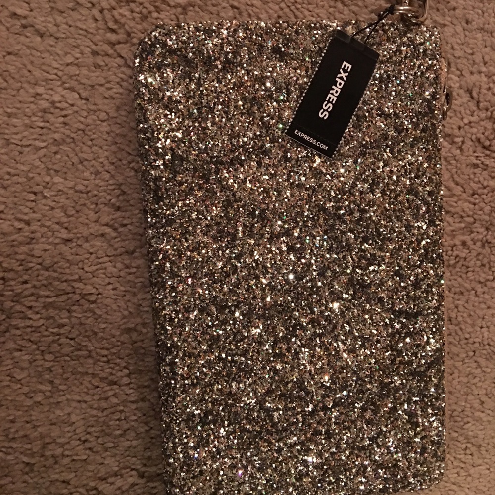 NWT Express Sparkley Wristlet