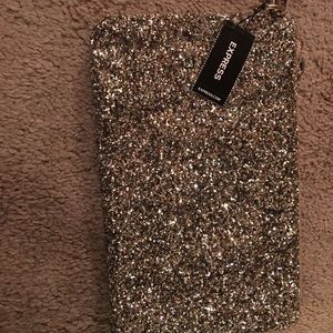 NWT Express Sparkley Wristlet
