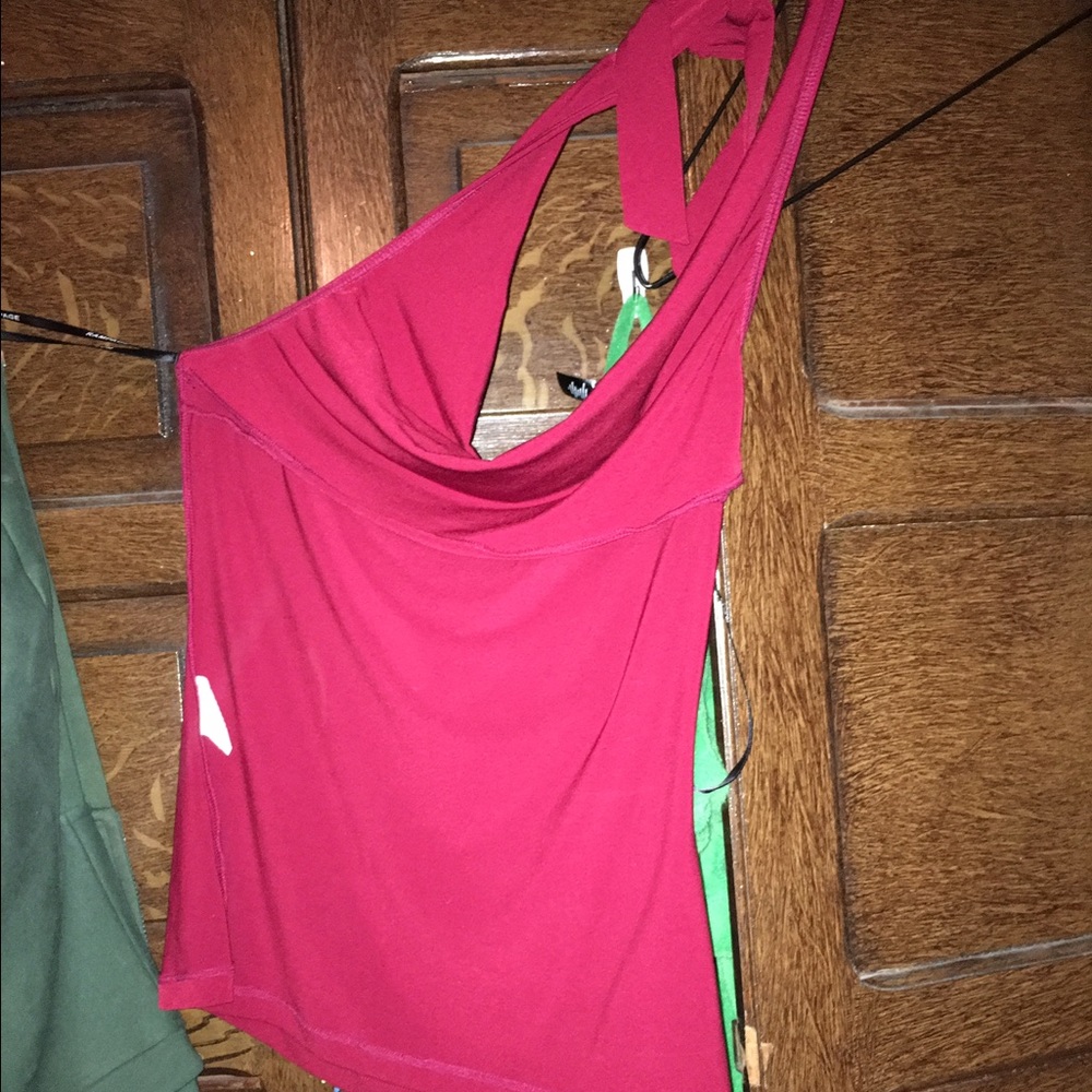 Red rampage halter