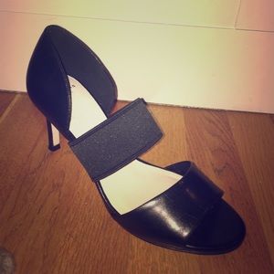 Cole Haan Grand OS 2-Strap Peep Toe Heels (3")
