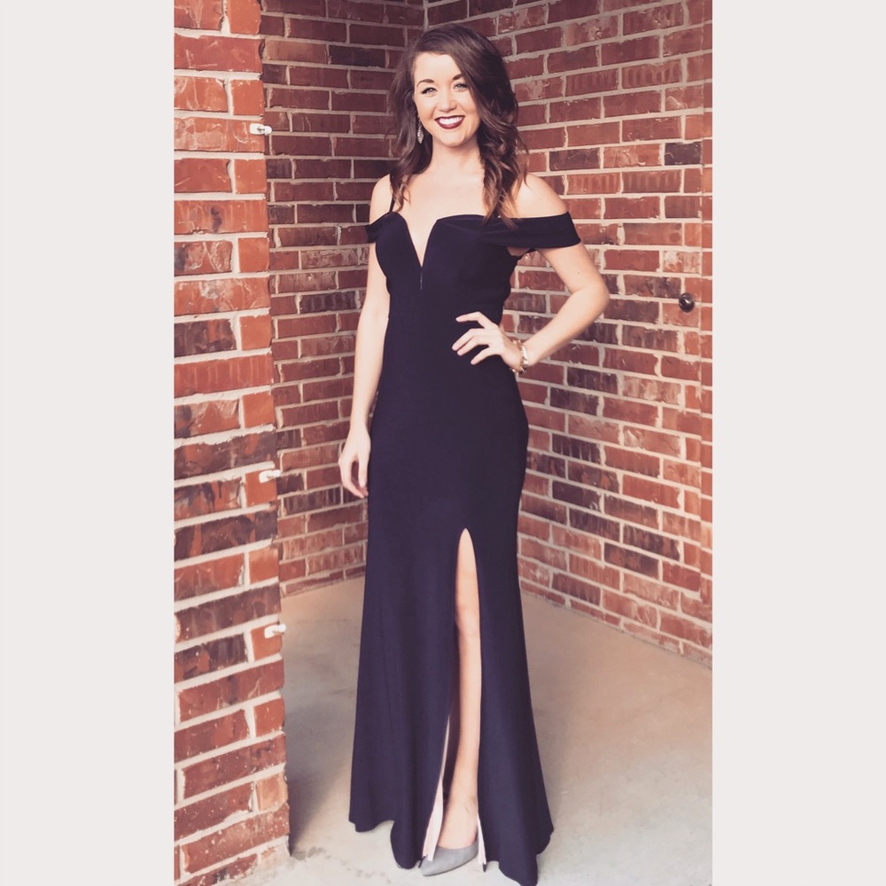 Navy formal dress
