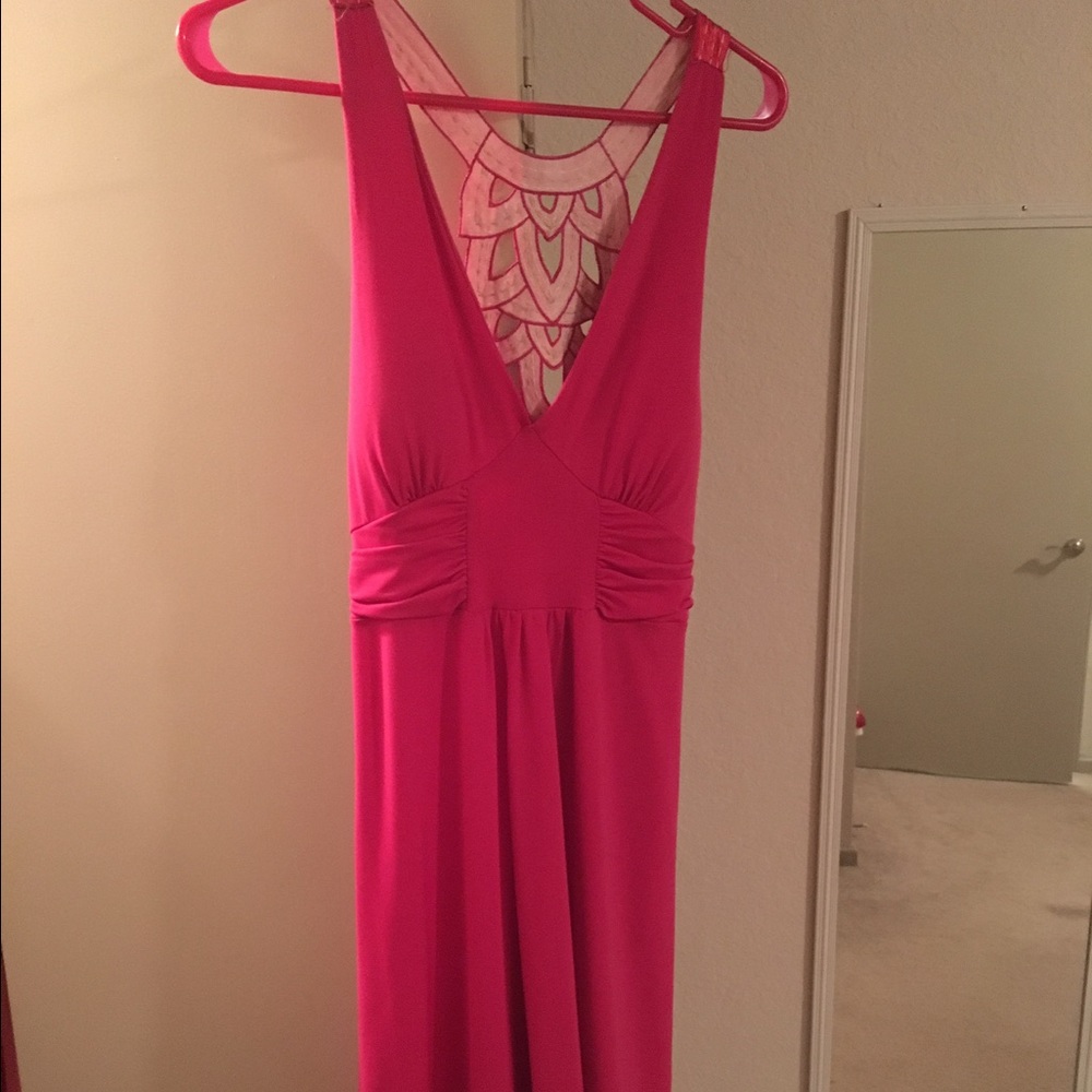 Pink dress