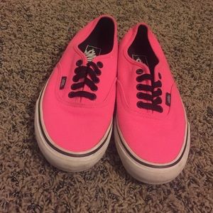 Hot Pink Vans