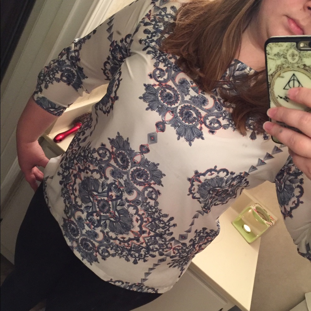Konar 3/4 Sleeve Blouse