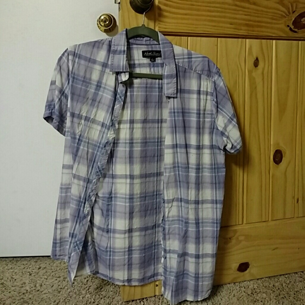 Plaid shortsleeve