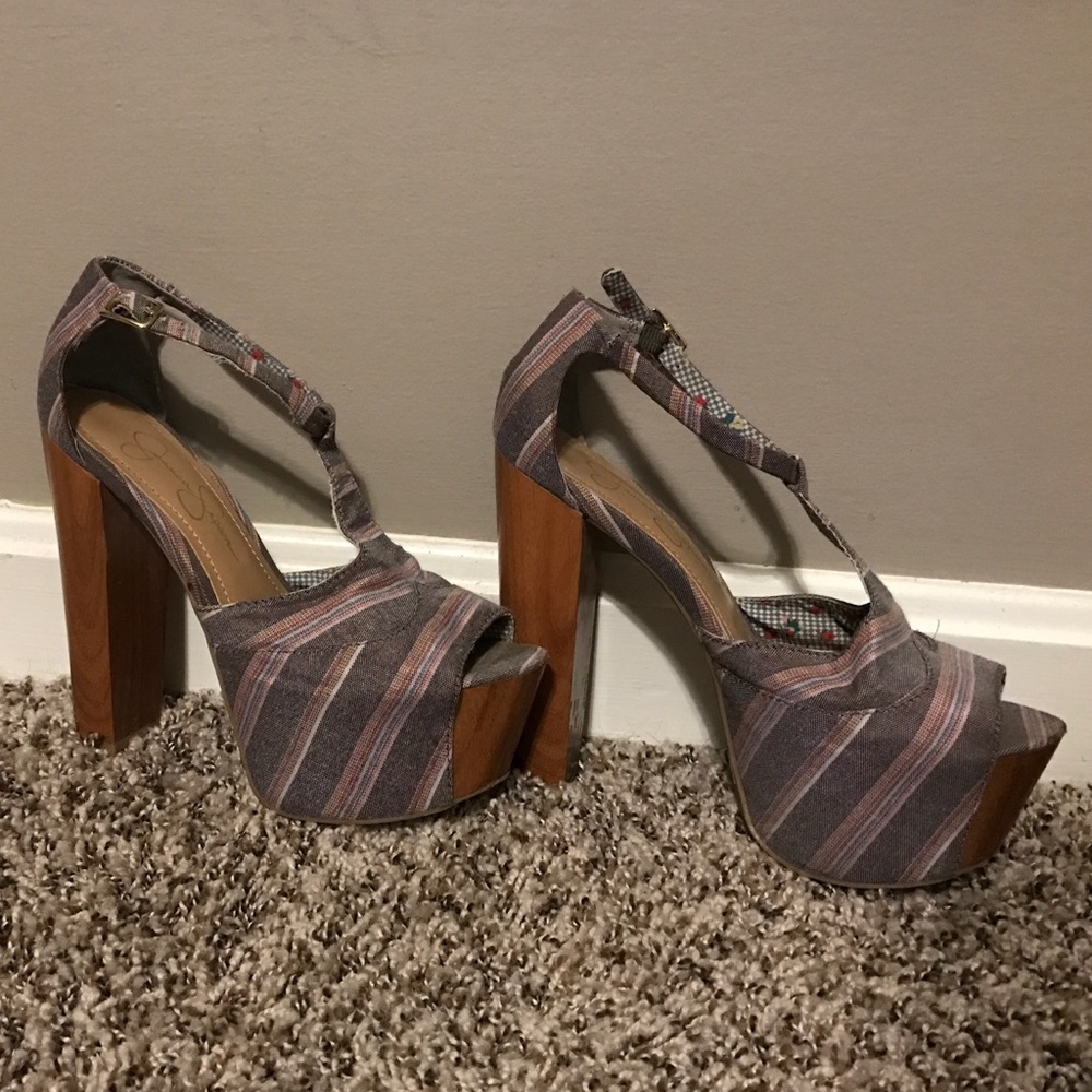 Jessica Simpson Chunky Heels