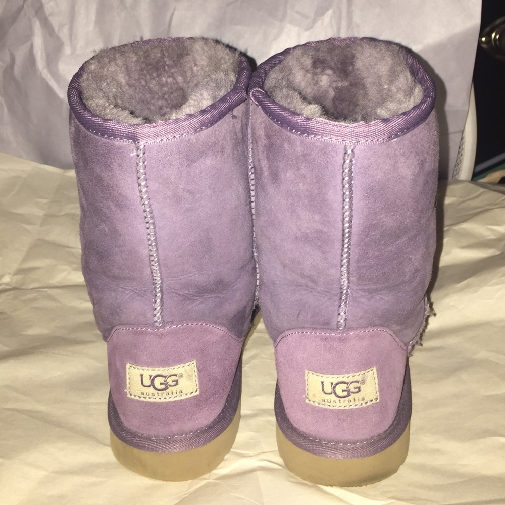 Purple ugg boots