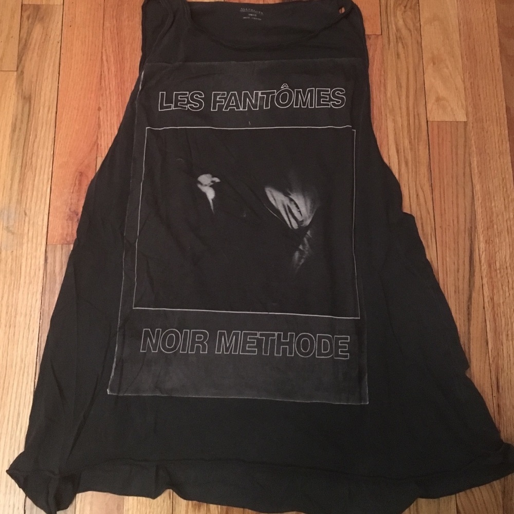 Black All Saints tank