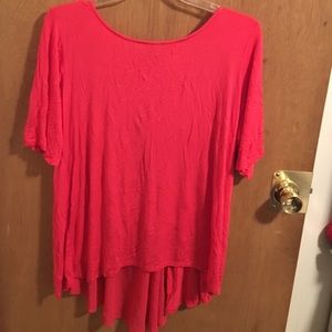 Pink/Orange Short Sleeve