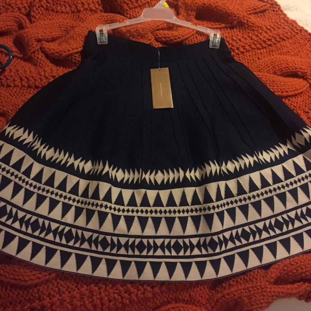 Tribal print skirt