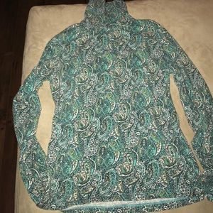 Cute paisley turtle neck
