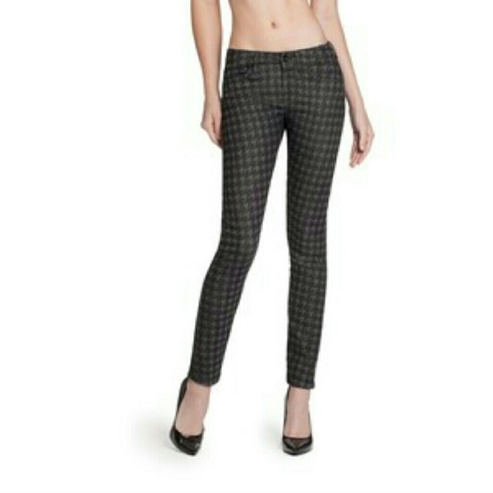 Guess Houndstooth Skinny Jeans Size 27