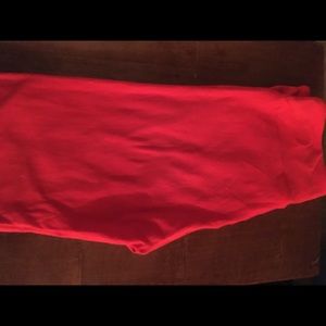 LuLaRoe Solid Red Leggings
