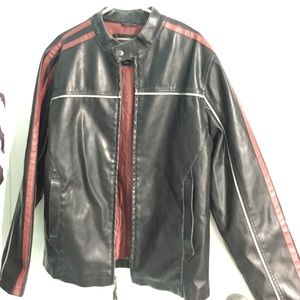 Men's Arizona faux leather jacket