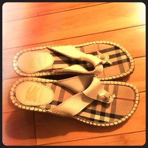 Cute burberry sandals