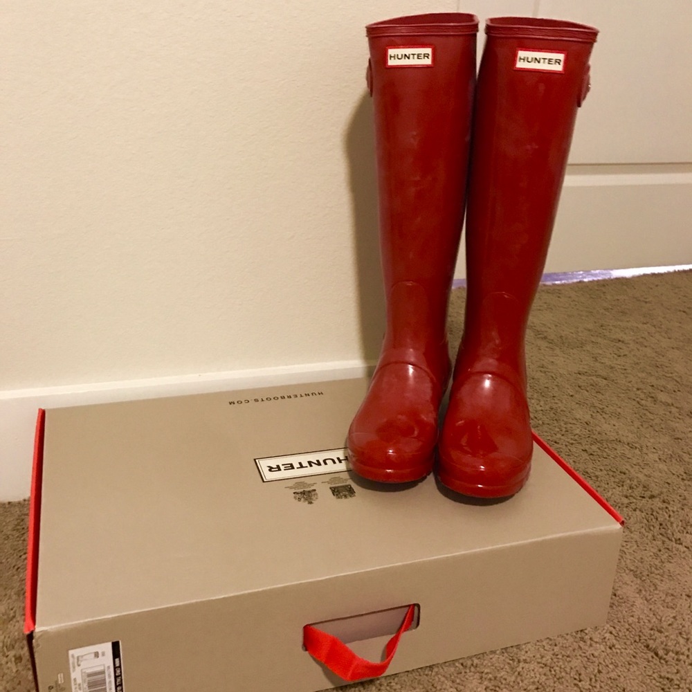 HUNTER BOOTS SIZE 8 *NEVER WORN*
