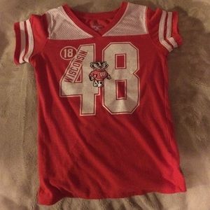 Wisconsin Badger tee.