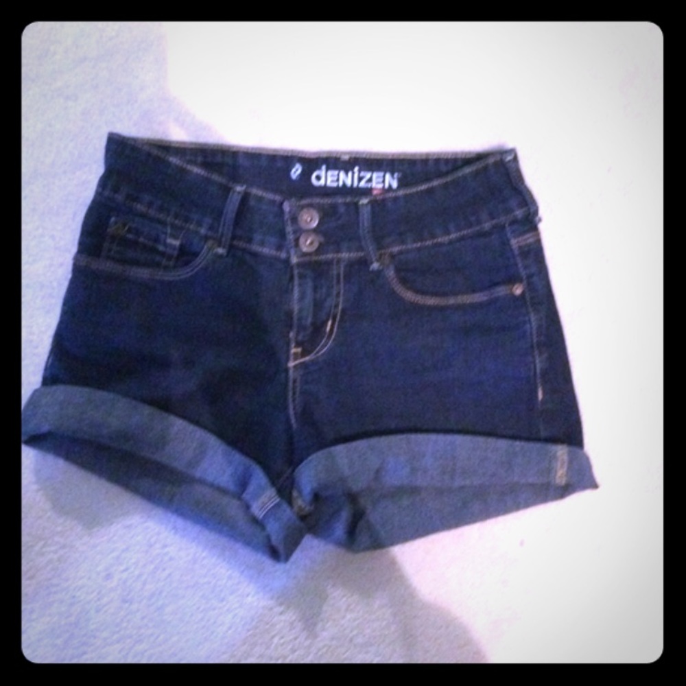 Dark wash Jean shorts