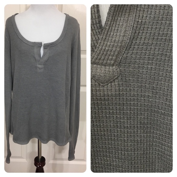 Free People Tops - Free People gray thermal