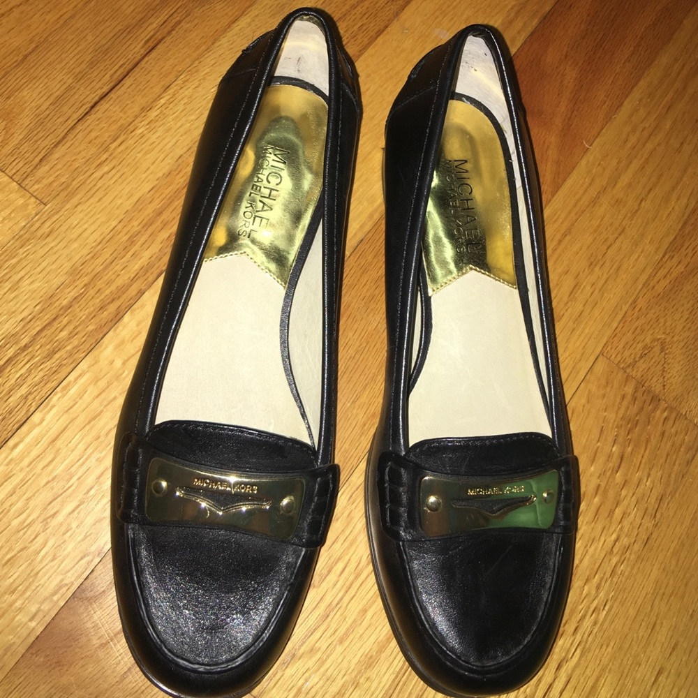 Michael Kors Black Loafers