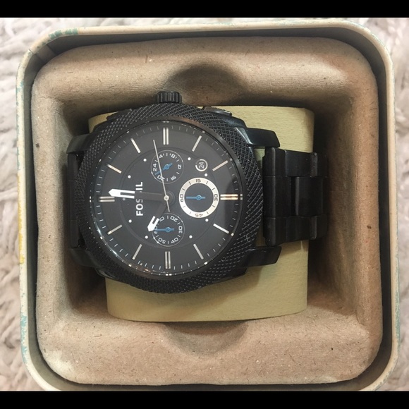 Fossil Watch Black