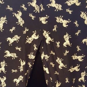 Unicorn OS LLR LEGGINGS. Dark blue almost black