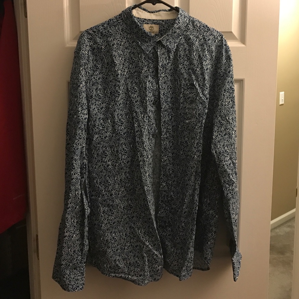 Timberland XXL slim fit button down